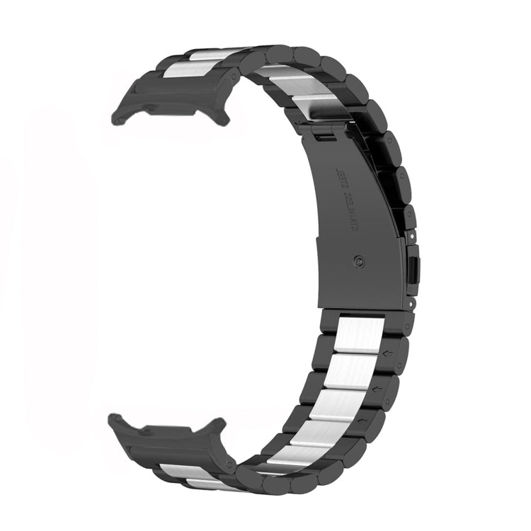 For Samsung Galaxy Watch Ultra 47mm / Ultra 2025 Three Beads Stainless Steel Watch Band