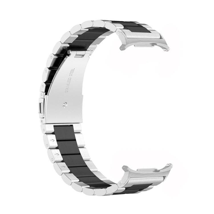 For Samsung Galaxy Watch Ultra 47mm / Ultra 2025 Three Beads Stainless Steel Watch Band