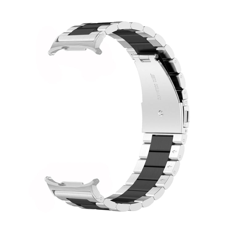 For Samsung Galaxy Watch Ultra 47mm / Ultra 2025 Three Beads Stainless Steel Watch Band