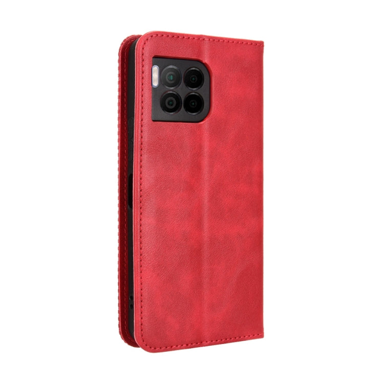For T-Mobile Revvl 7 Pro 5G Magnetic Buckle Retro Texture Leather Phone Case
