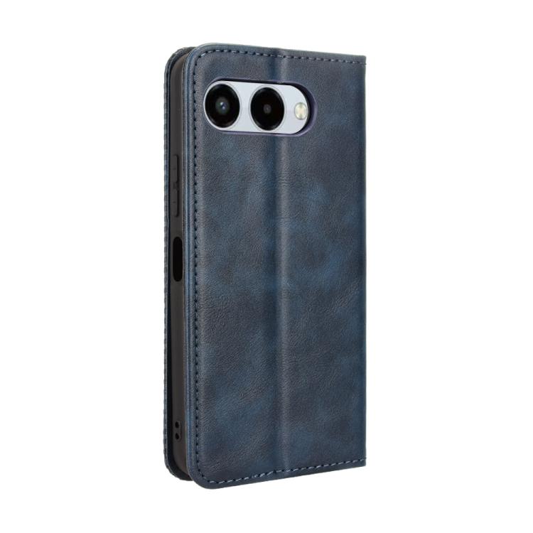 For T-Mobile Revvl 8 5G Magnetic Buckle Retro Texture Leather Phone Case