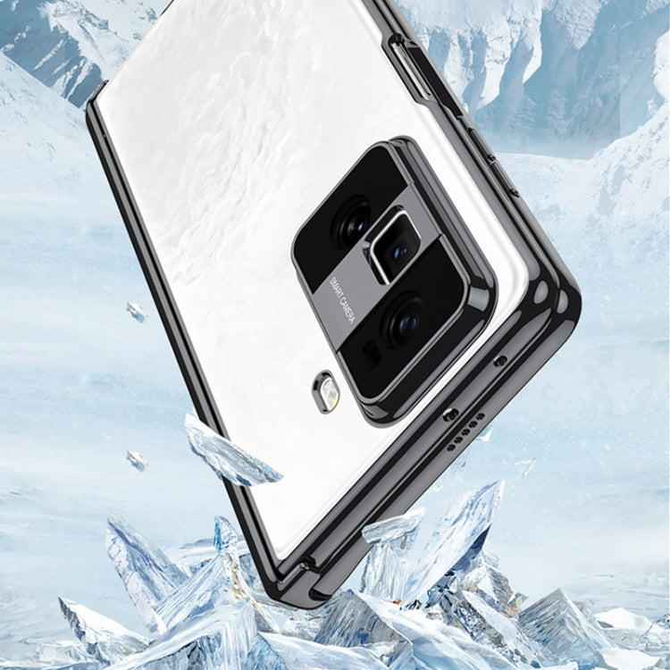 For Honor Magic Vs3 GKK Integrated Magnetic Fold Hinge Shockproof Phone Case - Black