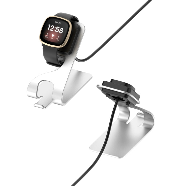 For Google Pixel Watch 3 41 / 45mm Rotatable Smart Watch Fast Charger Metal Dock Charger Holder
