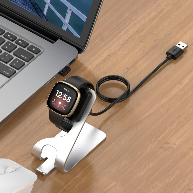 For Google Pixel Watch 3 41 / 45mm Rotatable Smart Watch Fast Charger Metal Dock Charger Holder