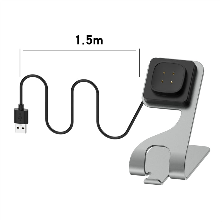 For Google Pixel Watch 3 41 / 45mm Rotatable Smart Watch Fast Charger Metal Dock Charger Holder