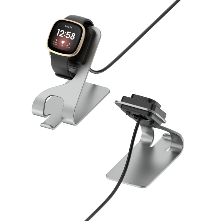 For Google Pixel Watch 3 41 / 45mm Rotatable Smart Watch Fast Charger Metal Dock Charger Holder