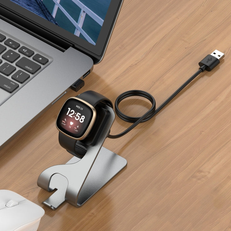For Google Pixel Watch 3 41 / 45mm Rotatable Smart Watch Fast Charger Metal Dock Charger Holder