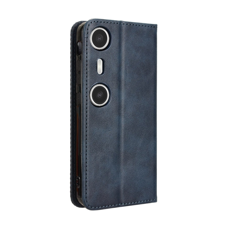For XReal Beam Pro Magnetic Buckle Retro Texture Leather Phone Case