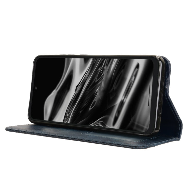 For XReal Beam Pro Magnetic Buckle Retro Texture Leather Phone Case