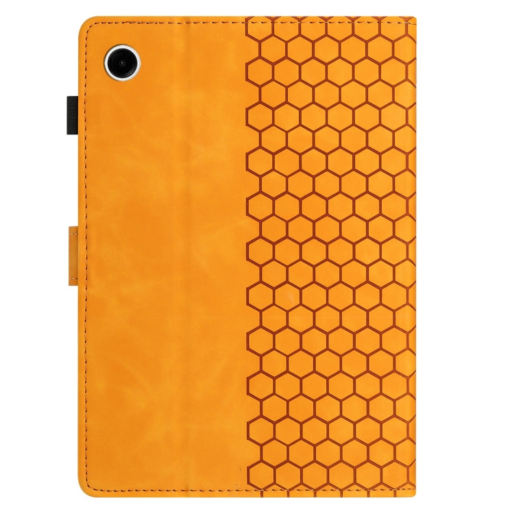 For Huawei MatePad T10 / T10S Honeycomb Embossed Leather Tablet Case