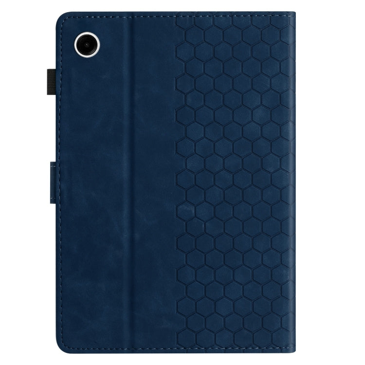For Huawei MatePad T10 / T10S Honeycomb Embossed Leather Tablet Case