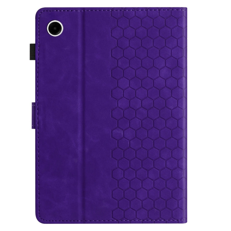 For Huawei MatePad T10 / T10S Honeycomb Embossed Leather Tablet Case