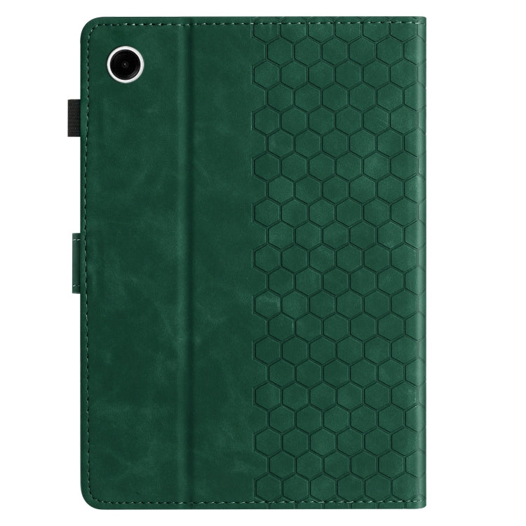 For Huawei MatePad T10 / T10S Honeycomb Embossed Leather Tablet Case