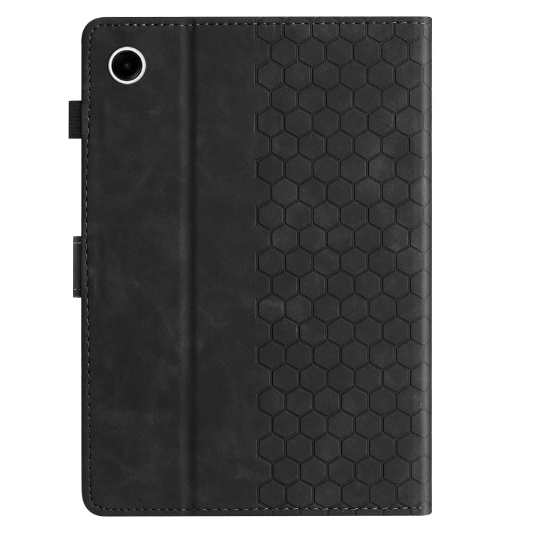 For Huawei MatePad T10 / T10S Honeycomb Embossed Leather Tablet Case