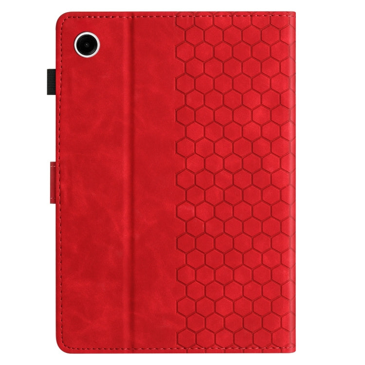 For Huawei MatePad T10 / T10S Honeycomb Embossed Leather Tablet Case