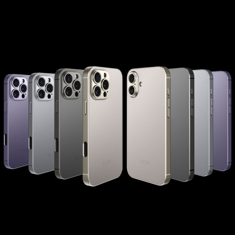 For iPhone 16 Plus GKK AG Craft Skin Feel Full Coverage Phone Case