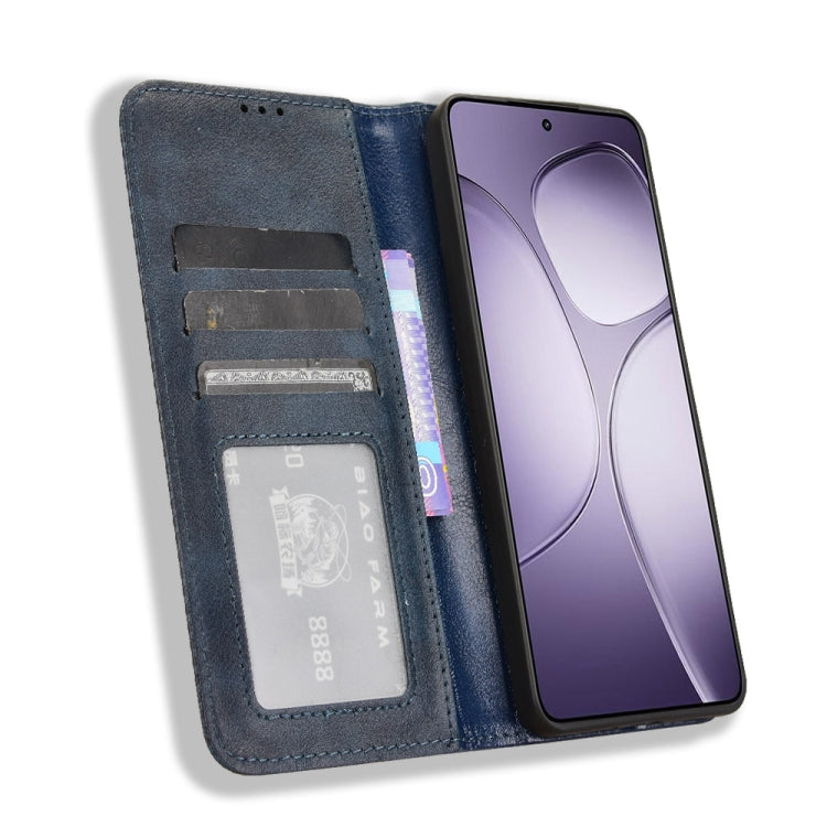 For Redmi K70 Ultra Magnetic Buckle Retro Texture Leather Phone Case