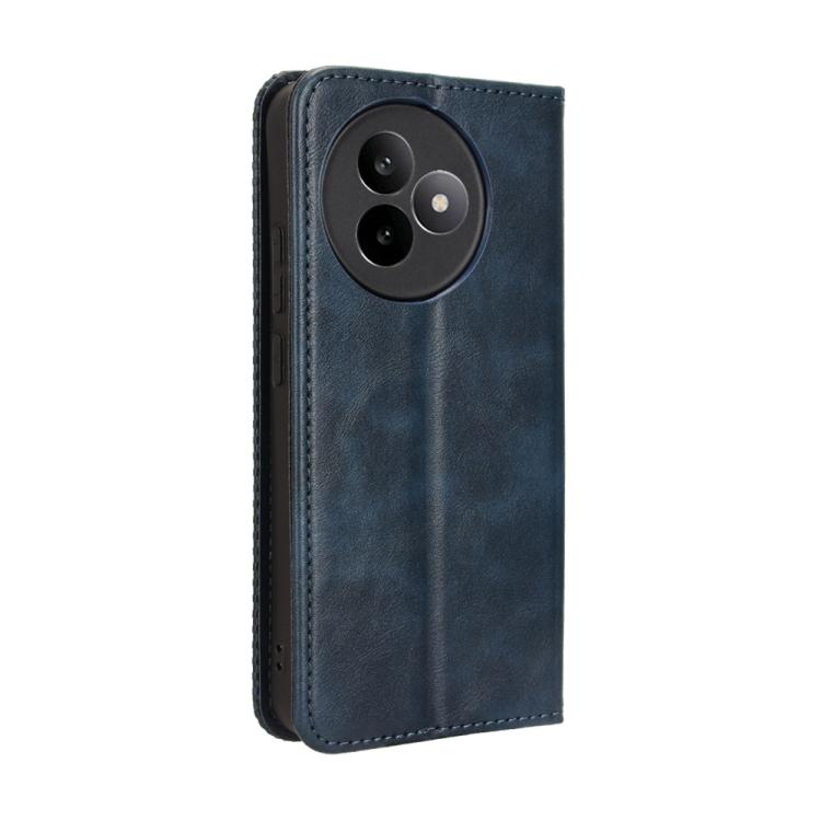 For Redmi K80 Ultra Magnetic Buckle Retro Texture Leather Phone Case