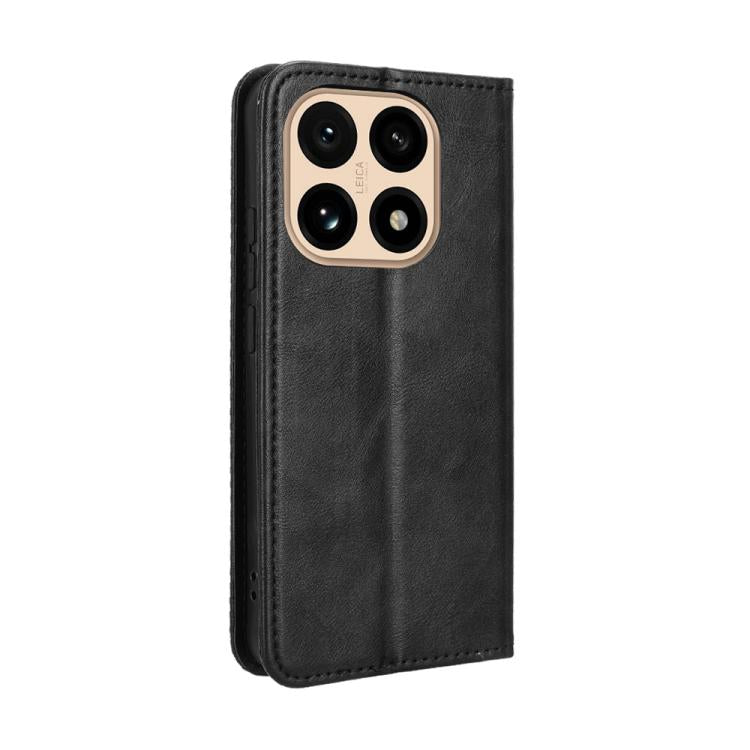 For Xiaomi 15T 5G Magnetic Buckle Retro Texture Leather Phone Case