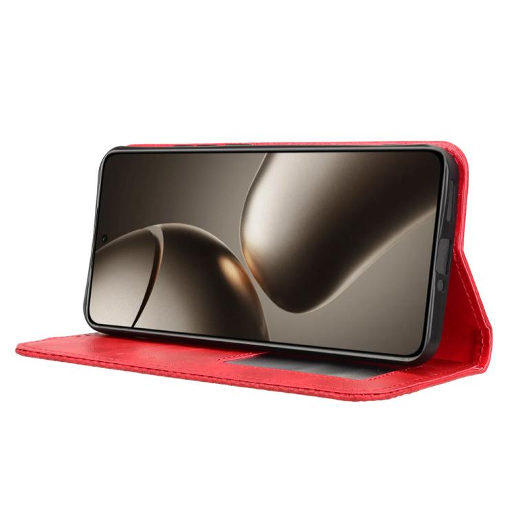 For Xiaomi 15T 5G Magnetic Buckle Retro Texture Leather Phone Case