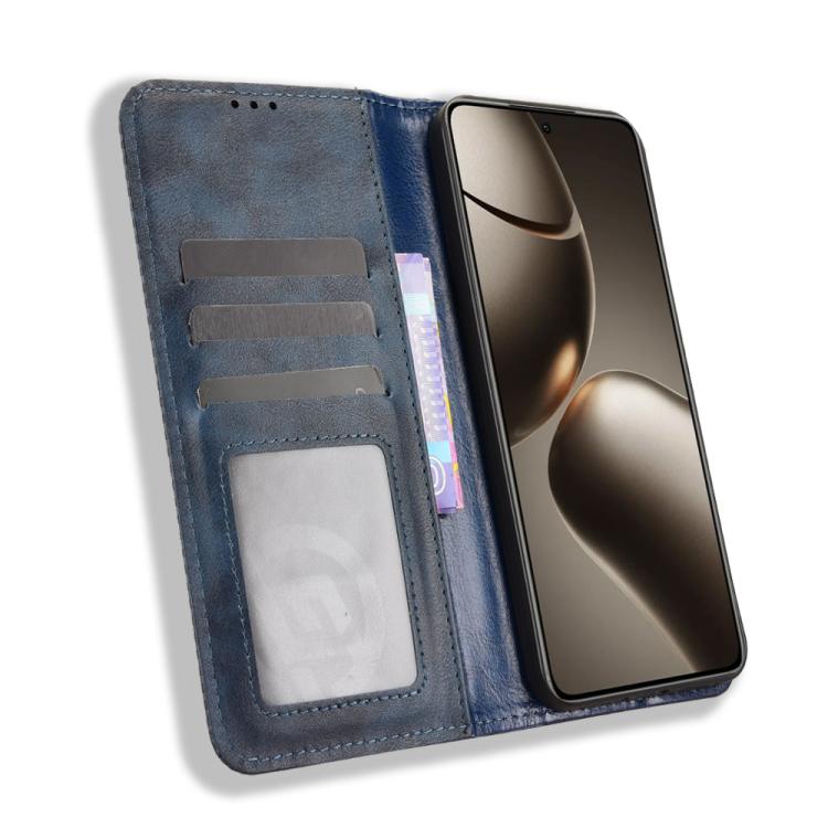 For Xiaomi 15T 5G Magnetic Buckle Retro Texture Leather Phone Case