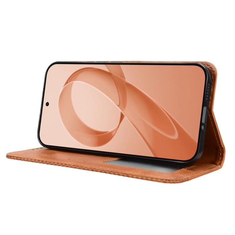For Redmi K90 Pro Max 5G / Poco F8 Ultra Magnetic Buckle Retro Texture Leather Phone Case