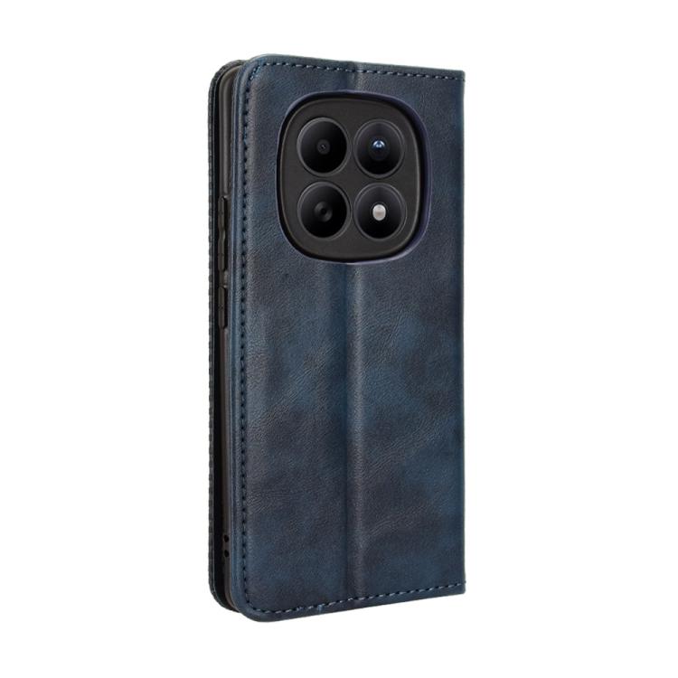 For Redmi Note 15 5G / 4G 164mm / Poco M8 5G Magnetic Buckle Retro Texture Leather Phone Case
