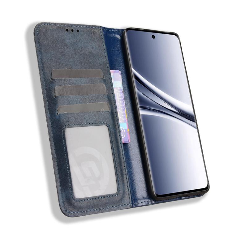 For Redmi Note 15 5G / 4G 164mm / Poco M8 5G Magnetic Buckle Retro Texture Leather Phone Case