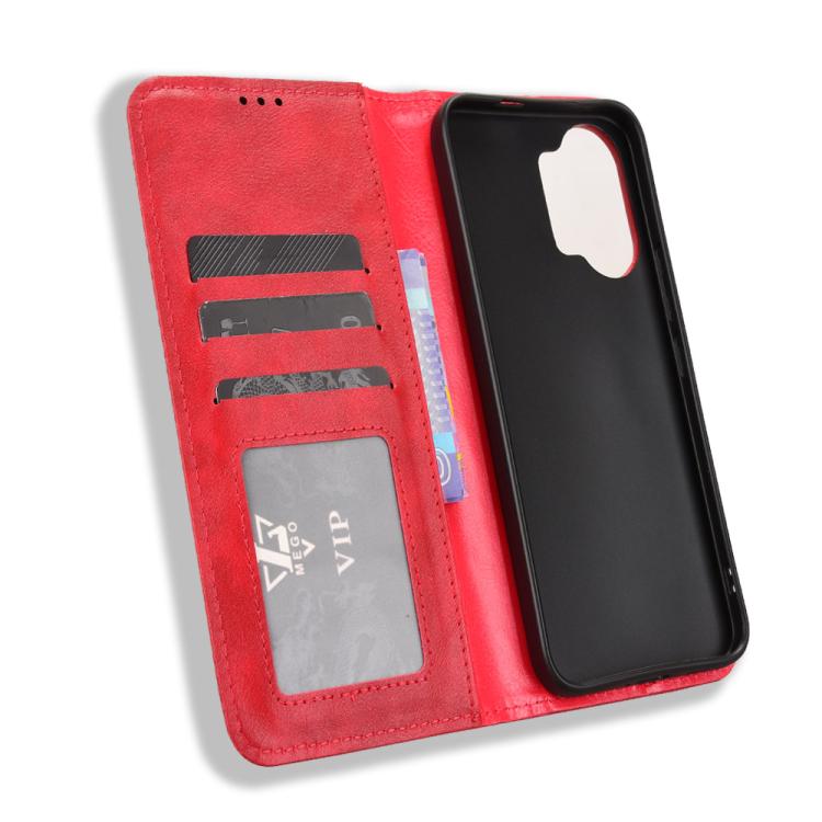 For Redmi Turbo 5 Max 5G / Poco X8 Pro Max Magnetic Buckle Retro Texture Leather Phone Case