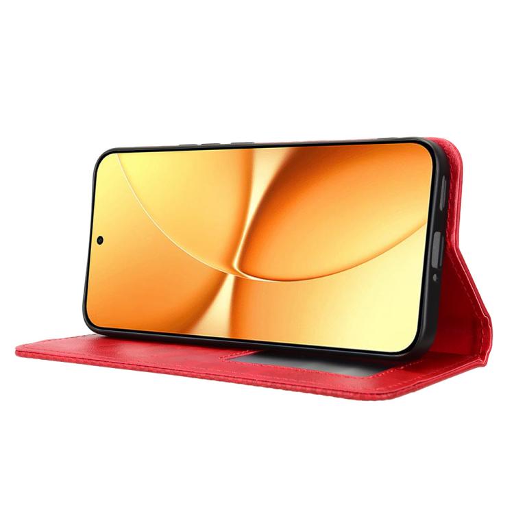 For Redmi Turbo 5 Max 5G / Poco X8 Pro Max Magnetic Buckle Retro Texture Leather Phone Case