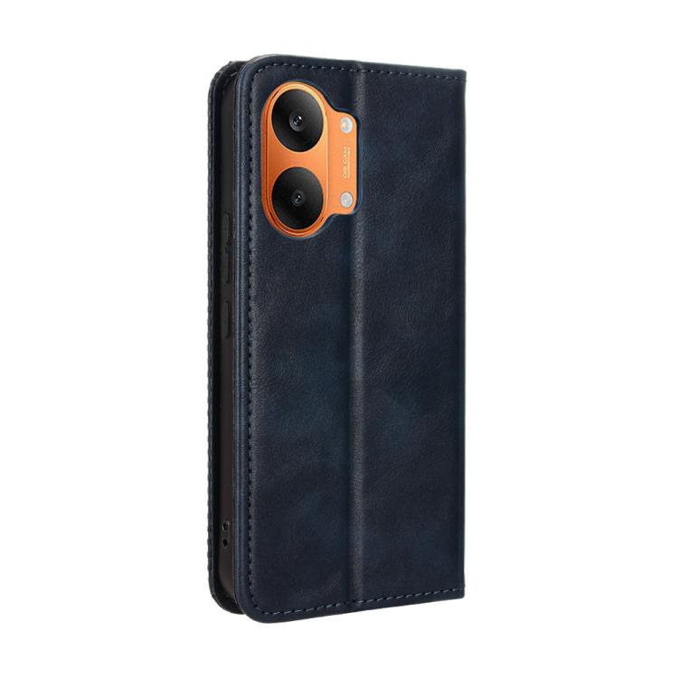For Redmi Turbo 5 Max 5G / Poco X8 Pro Max Magnetic Buckle Retro Texture Leather Phone Case