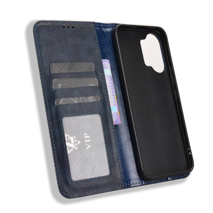 For Redmi Turbo 5 Max 5G / Poco X8 Pro Max Magnetic Buckle Retro Texture Leather Phone Case