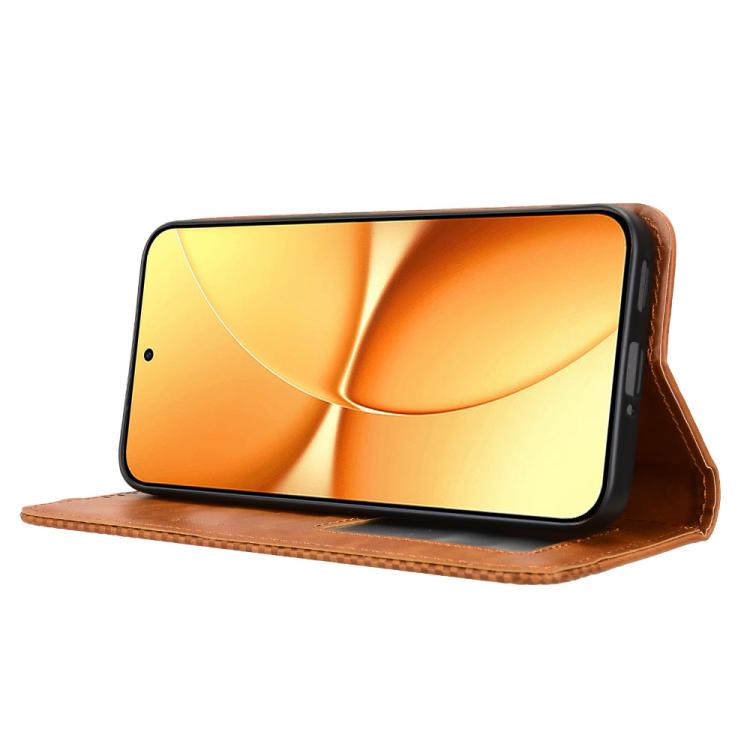 For Redmi Turbo 5 Max 5G / Poco X8 Pro Max Magnetic Buckle Retro Texture Leather Phone Case