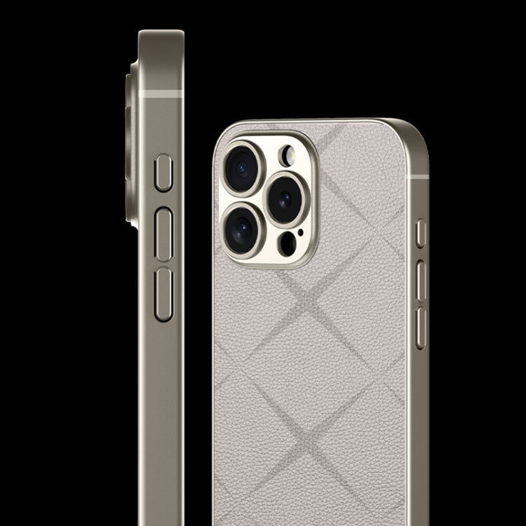 For iPhone 16 Plus GKK Asterism Metal Paint Skin Feel Leather Full Coverage Phone Case