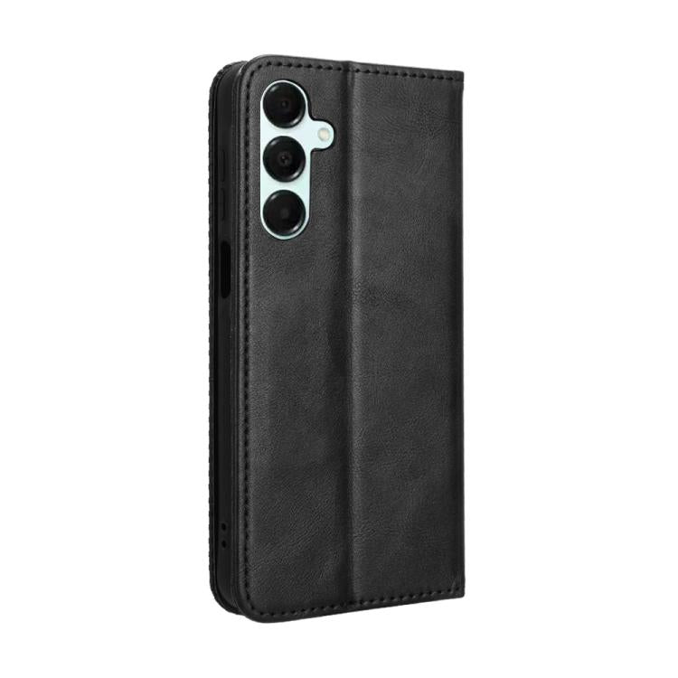 For Samsung Galaxy A16 5G Magnetic Buckle Retro Texture Leather Phone Case