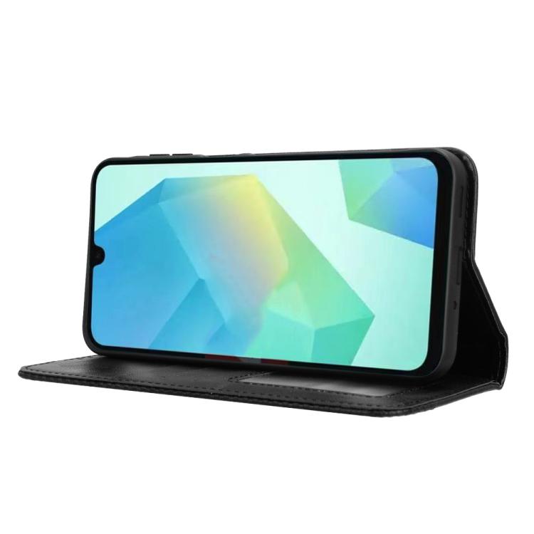 For Samsung Galaxy A16 5G Magnetic Buckle Retro Texture Leather Phone Case