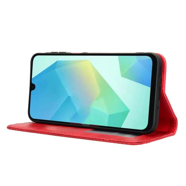 For Samsung Galaxy A16 5G Magnetic Buckle Retro Texture Leather Phone Case