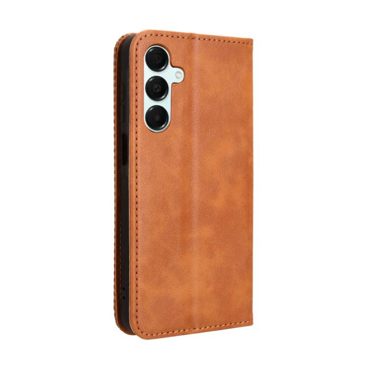 For Samsung Galaxy A16 5G Magnetic Buckle Retro Texture Leather Phone Case