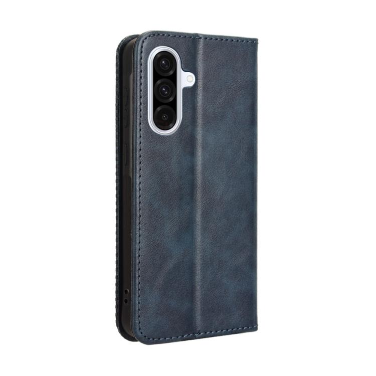 For Samsung Galaxy A36 5G Magnetic Buckle Retro Texture Leather Phone Case