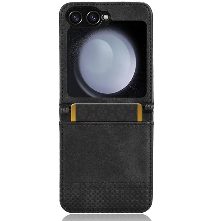 For Samsung Galaxy Z Flip7 FE / Z Flip6 Magnetic Buckle Retro Texture Leather Phone Case