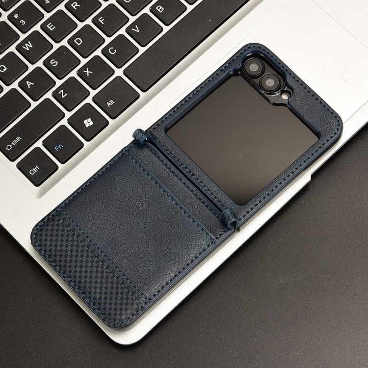 For Samsung Galaxy Z Flip7 FE / Z Flip6 Magnetic Buckle Retro Texture Leather Phone Case