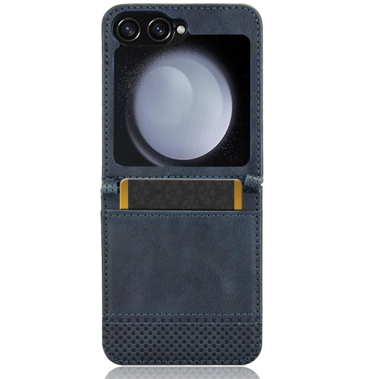 For Samsung Galaxy Z Flip7 FE / Z Flip6 Magnetic Buckle Retro Texture Leather Phone Case