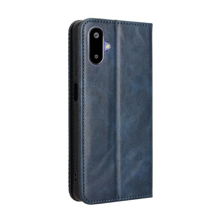 For Samsung Galaxy F06 5G / M06 5G Magnetic Buckle Retro Texture Leather Phone Case