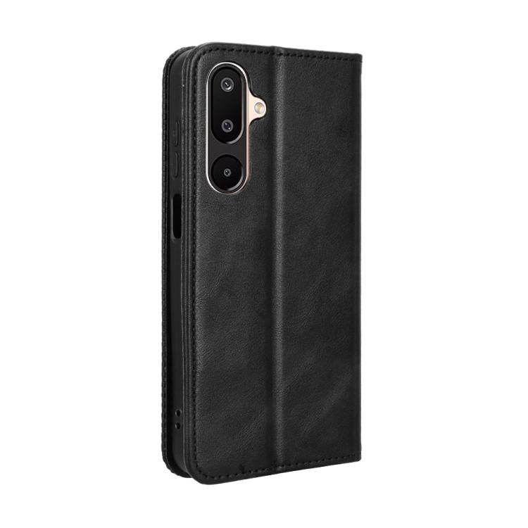 For Samsung Galaxy F16 5G / M16 5G Magnetic Buckle Retro Texture Leather Phone Case
