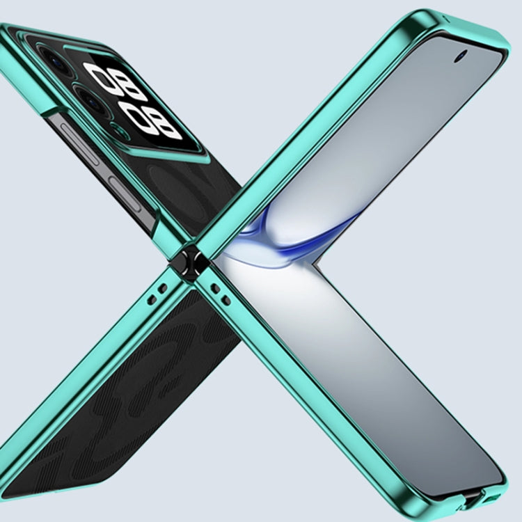 For Huawei nova Flip 6D Electroplating PC Shockproof Phone Case