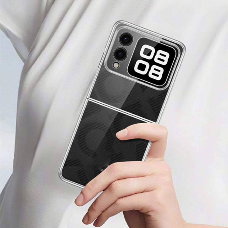 For Huawei nova Flip 6D Electroplating PC Shockproof Phone Case