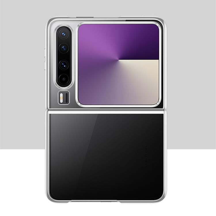 For Huawei Pura X 6D Electroplating PC Shockproof Phone Case