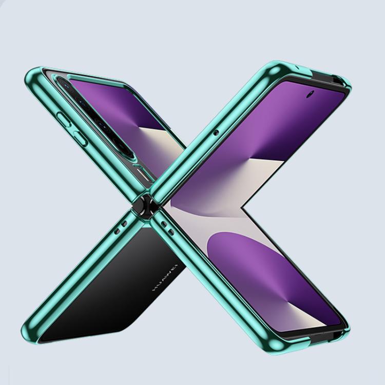 For Huawei Pura X 6D Electroplating PC Shockproof Phone Case