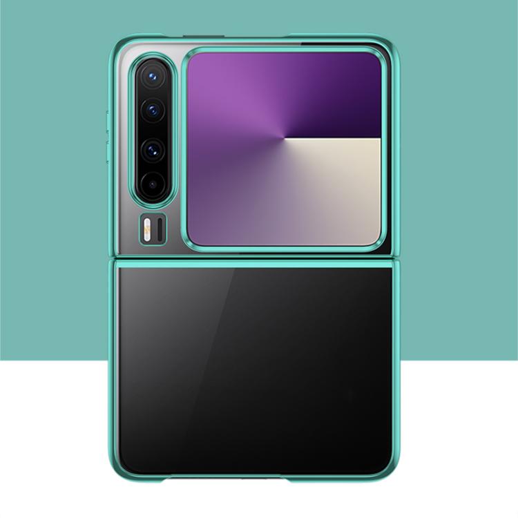 For Huawei Pura X 6D Electroplating PC Shockproof Phone Case