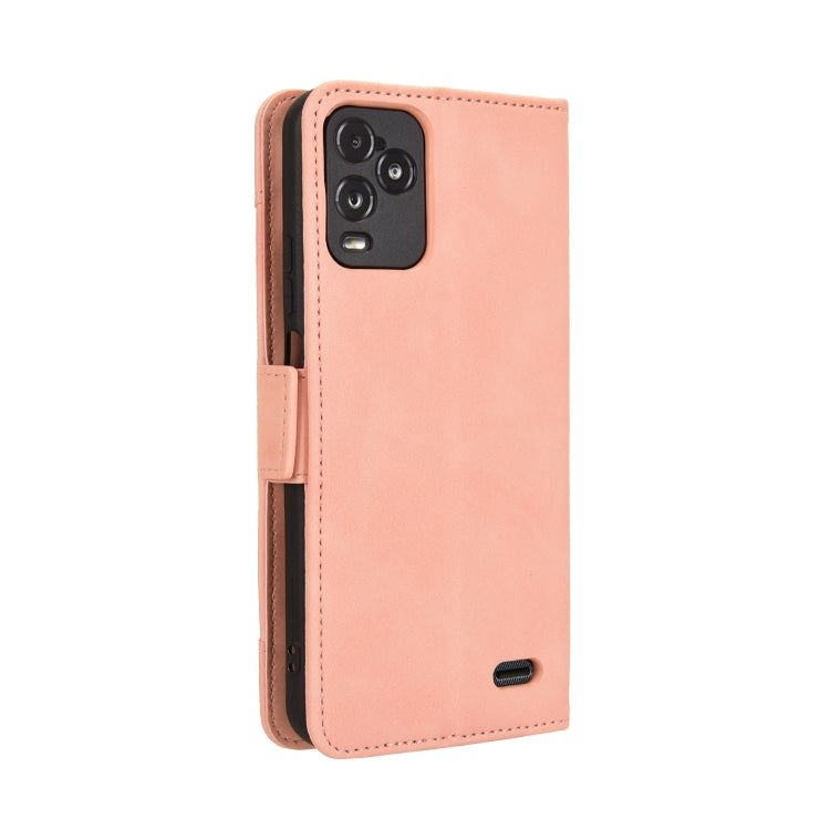 For BLU View 5 Pro Skin Feel Calf Texture Card Slots Leather Phone Case